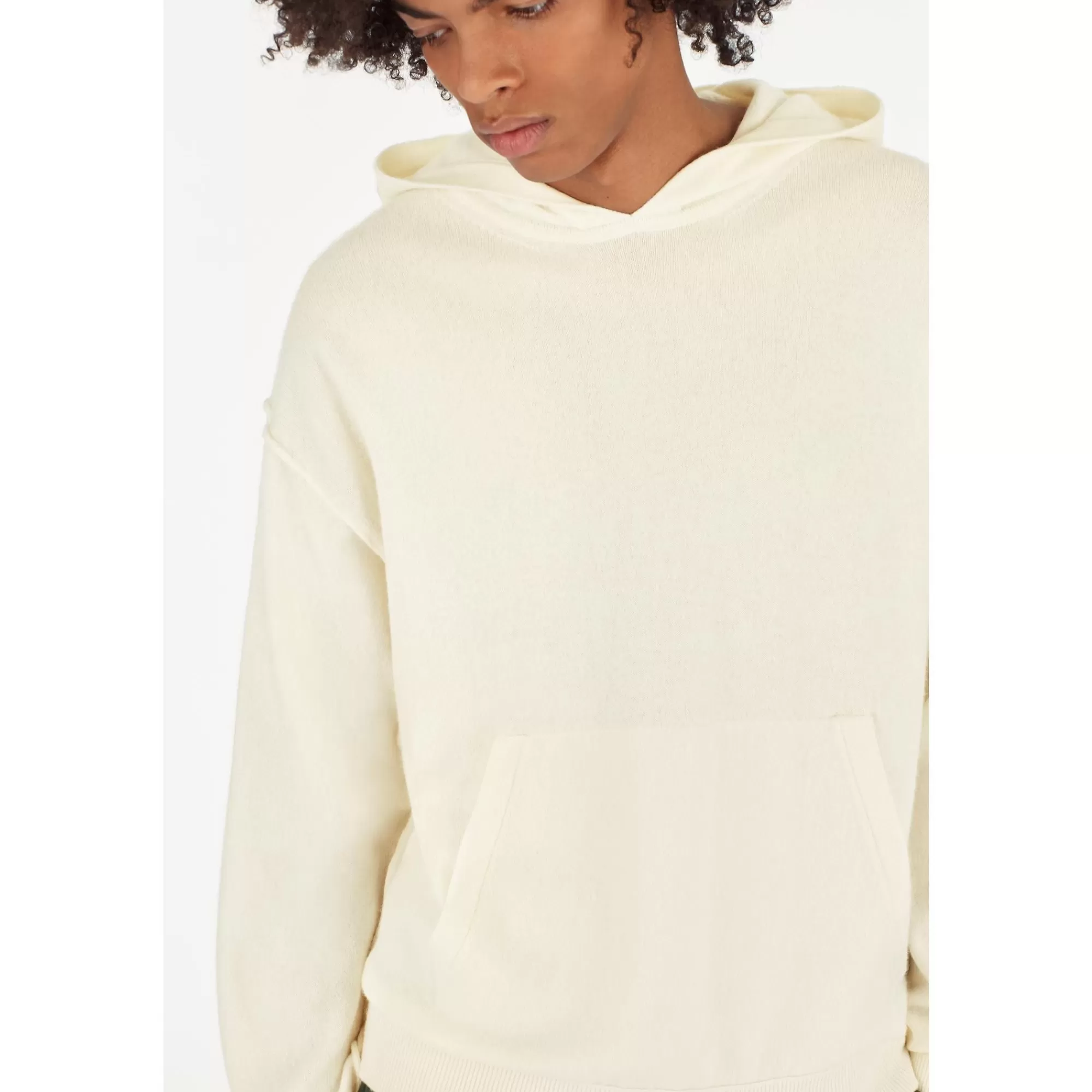 Online Louis Vuitton Inside Out Cashmere Hoodie Milk White