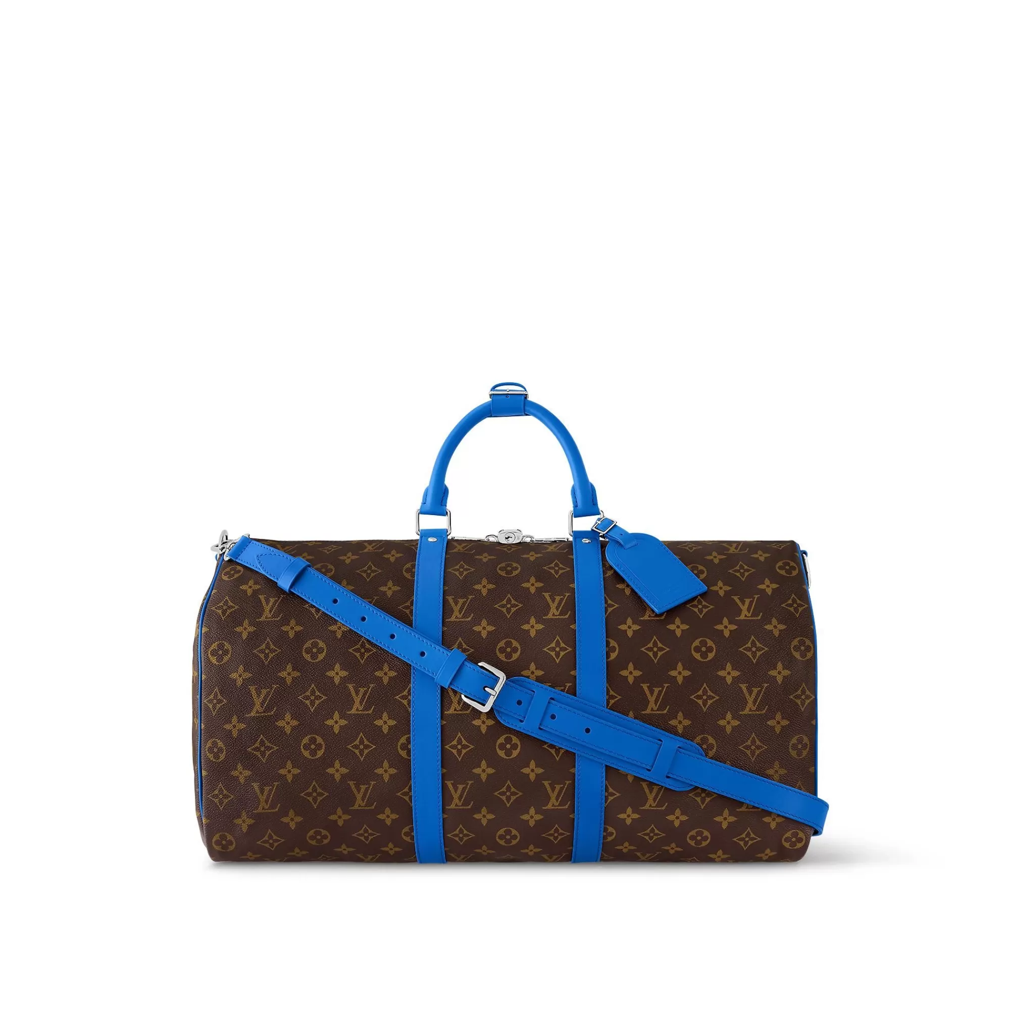 New Louis Vuitton Keepall Bandouliere 50 Blue