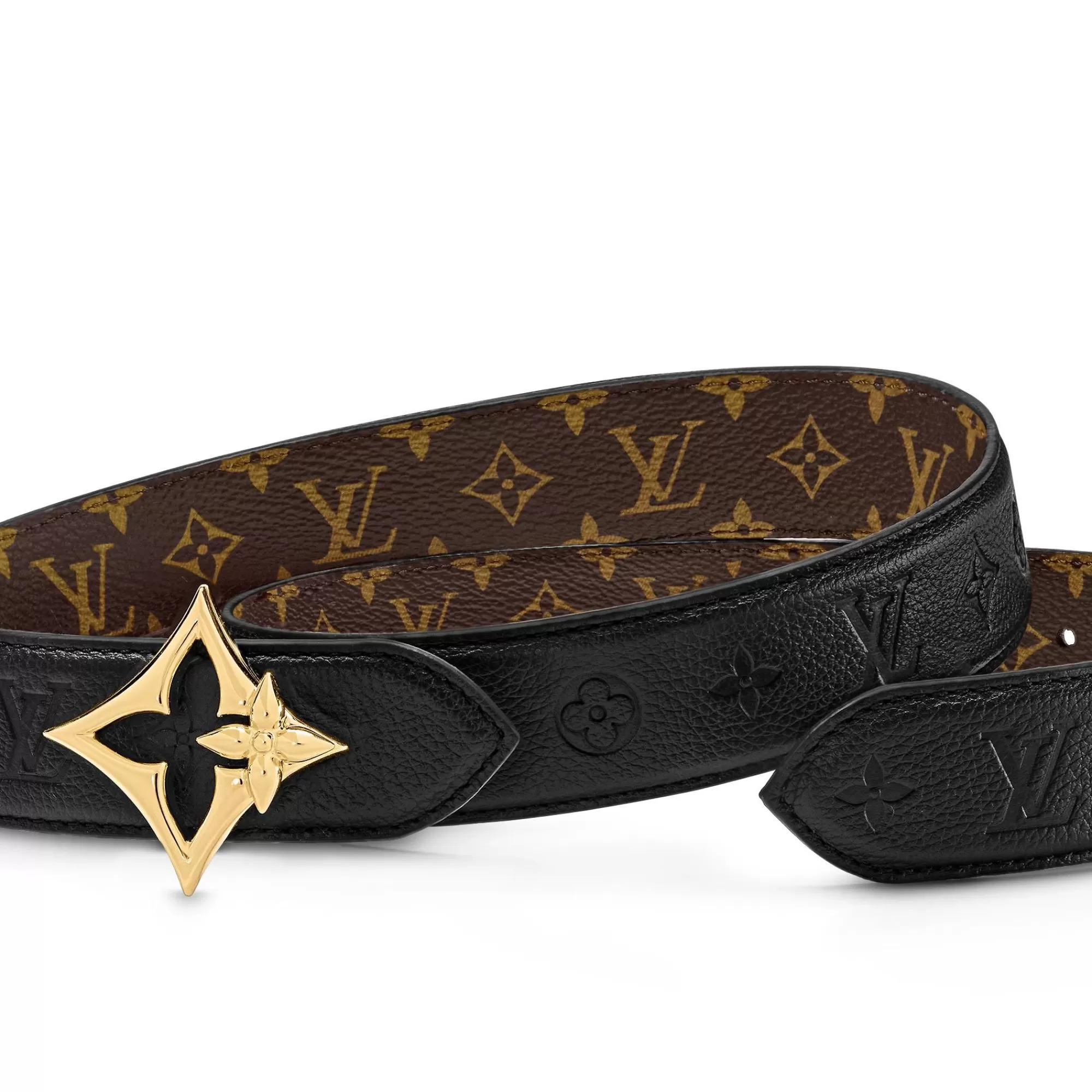 Flash Sale Louis Vuitton Lv Flowergram 30Mm Reversible Belt