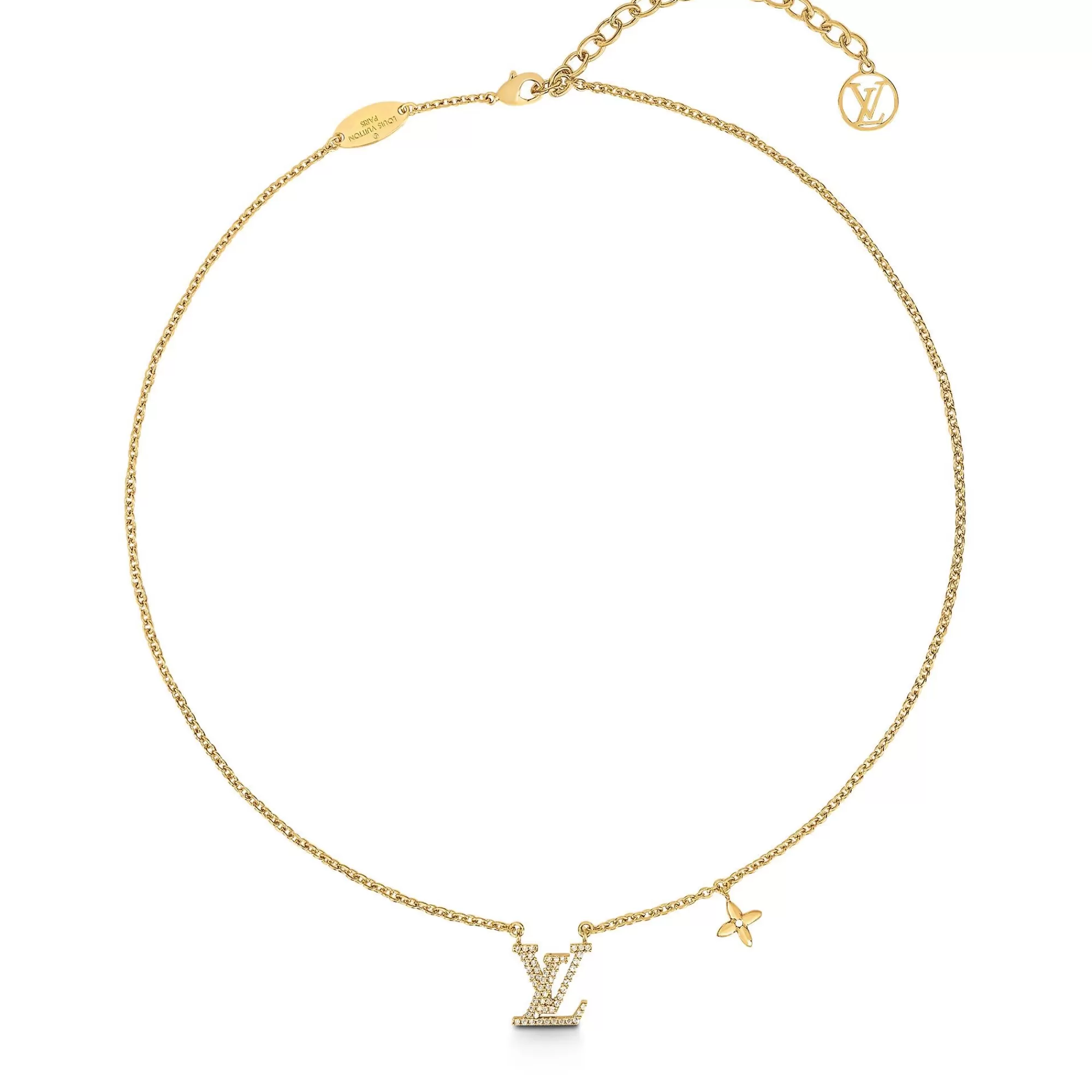 Clearance Louis Vuitton Lv Iconic Necklace Gold