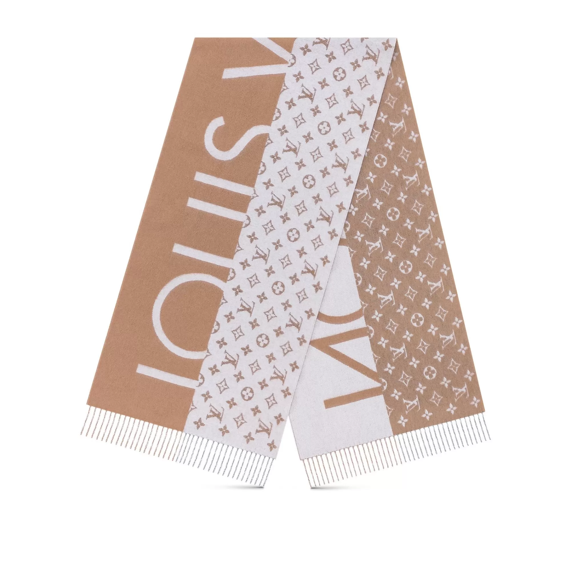 Discount Louis Vuitton Monogram Split Scarf