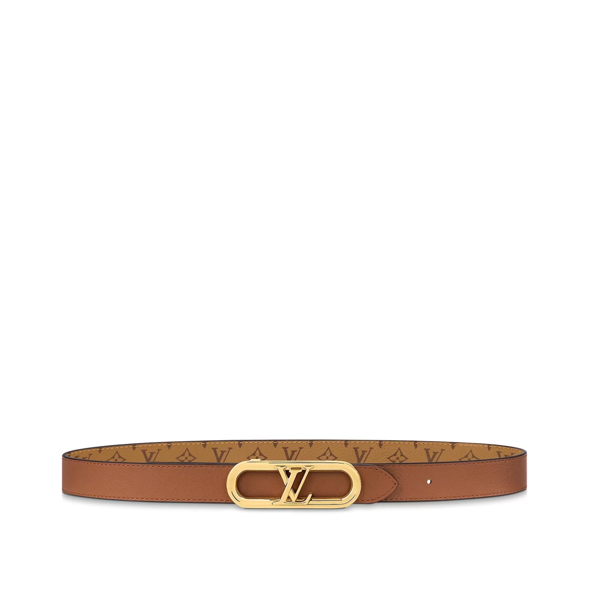Cheap Louis Vuitton My Lv Chain 25Mm Reversible Belt