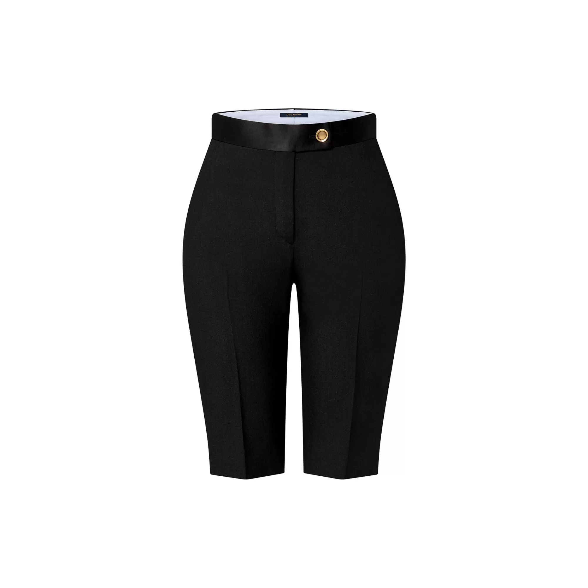 Online Louis Vuitton Satin Waistband Tailored Bermuda Shorts