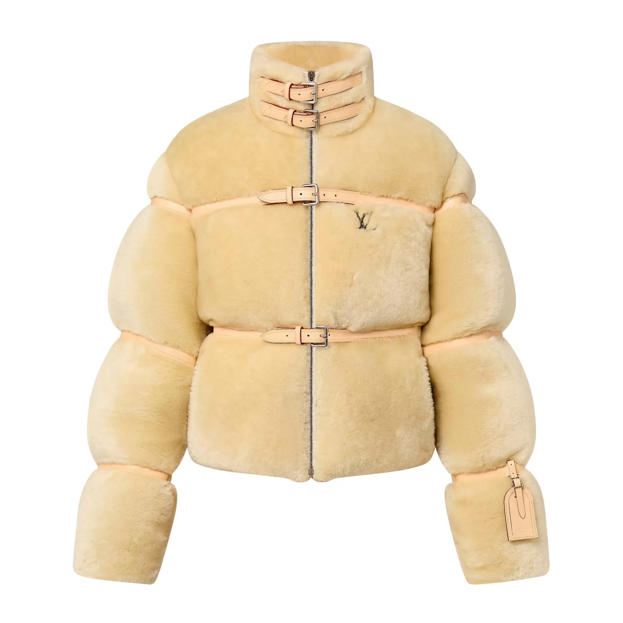 Sale Louis Vuitton Shearling Down Blouson